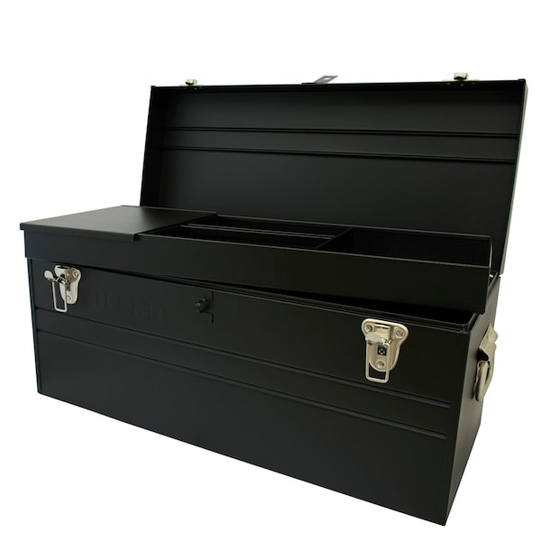 Tool box, Black, 24 in W x